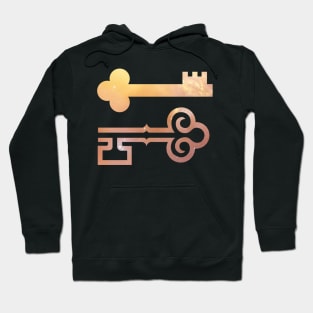 Keys Pattern Hoodie